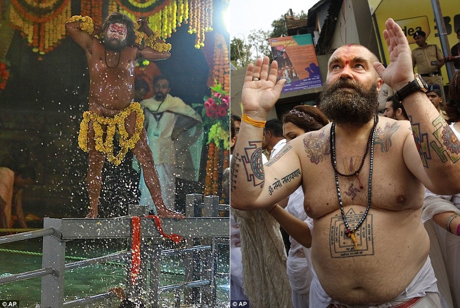 Nashik có hai khu tắm chính, sông Godavari và đền Trimbakeshwar gần đó.