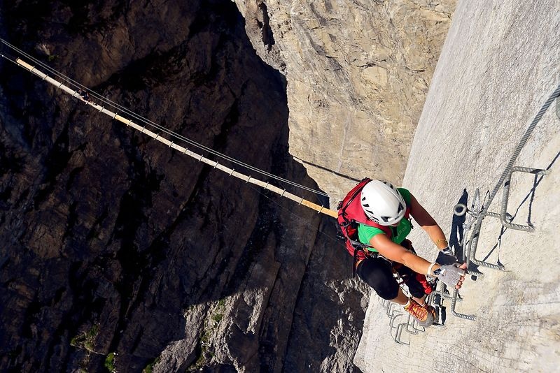 Điều thú vị là đường có ba đoạn, đoạn đầu khá dễ đi, dành cho trẻ em và người mới bắt đầu, đoạn giữa đòi hỏi thể lực tốt hơn, và đoạn cuối chỉ dành cho những người dày dạn kinh nghiệm. Ảnh: Kairosimages.