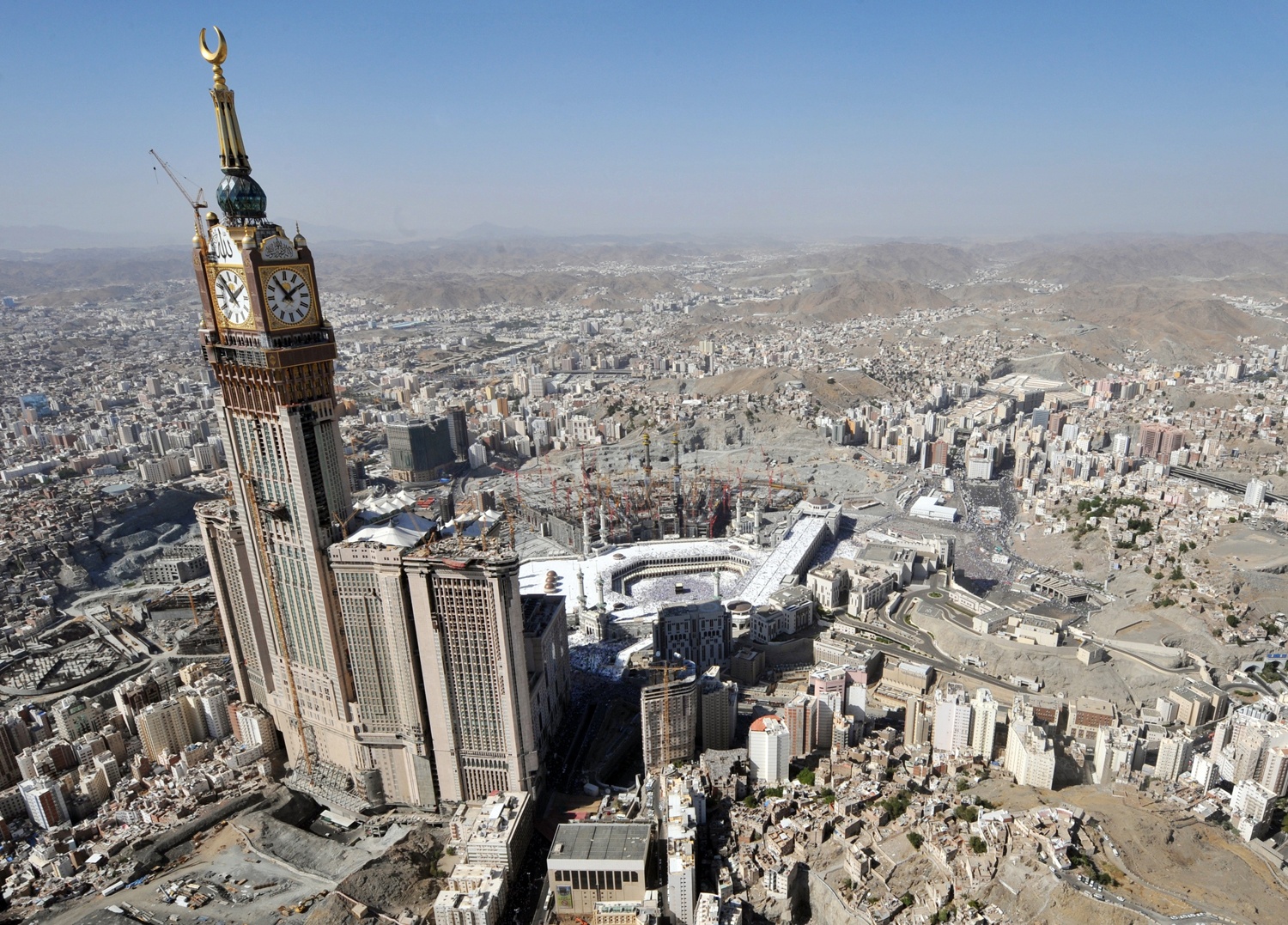 Mecca (Makkah trong tiếng Ả Rập) là thánh địa quan trọng nhất của người theo đạo Hồi, nơi sinh của nhà tiên tri, ngôn sứ Muhammad. Ông trở về Mecca vào năm 630, sau một thời gian dài ở Medina. Ảnh: Today.
