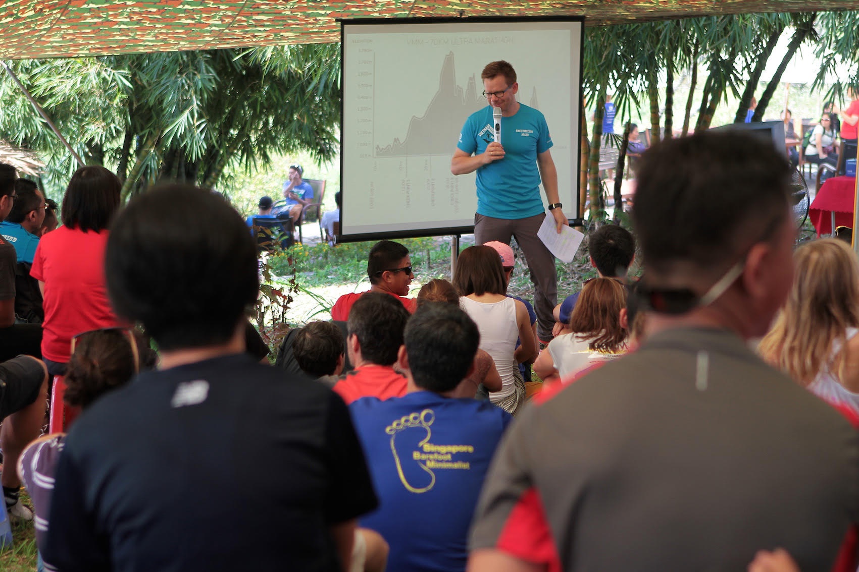 Những người tham gia được cung cấp thông tin trước ngày xuất phát.