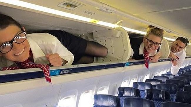 Trào lưu chụp ảnh này được nhiều tiếp viên hàng không yêu thích.