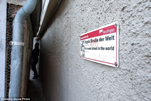 Spreuerhofstrasse đã được ghi danh trong sách kỷ lục Guinness.