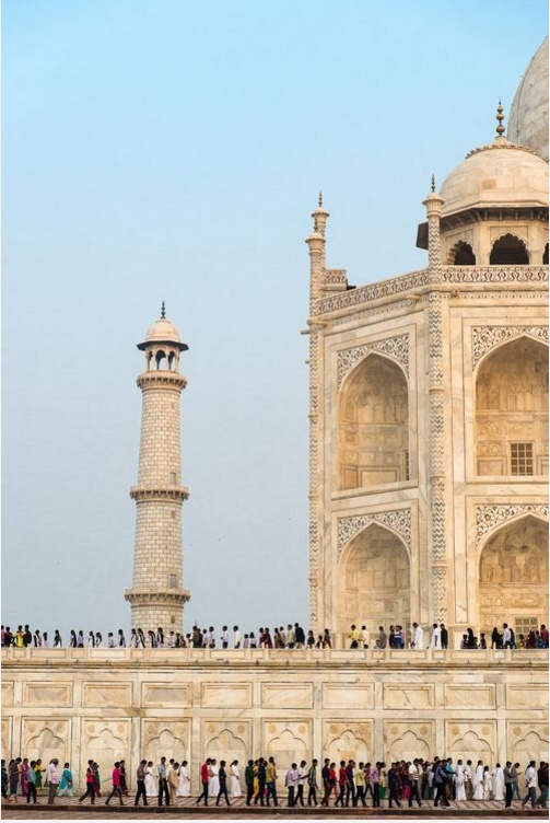 Công trình nổi tiếng Taj Mahal hiện lên qua góc nhìn mới lạ của Gerhard Huber.