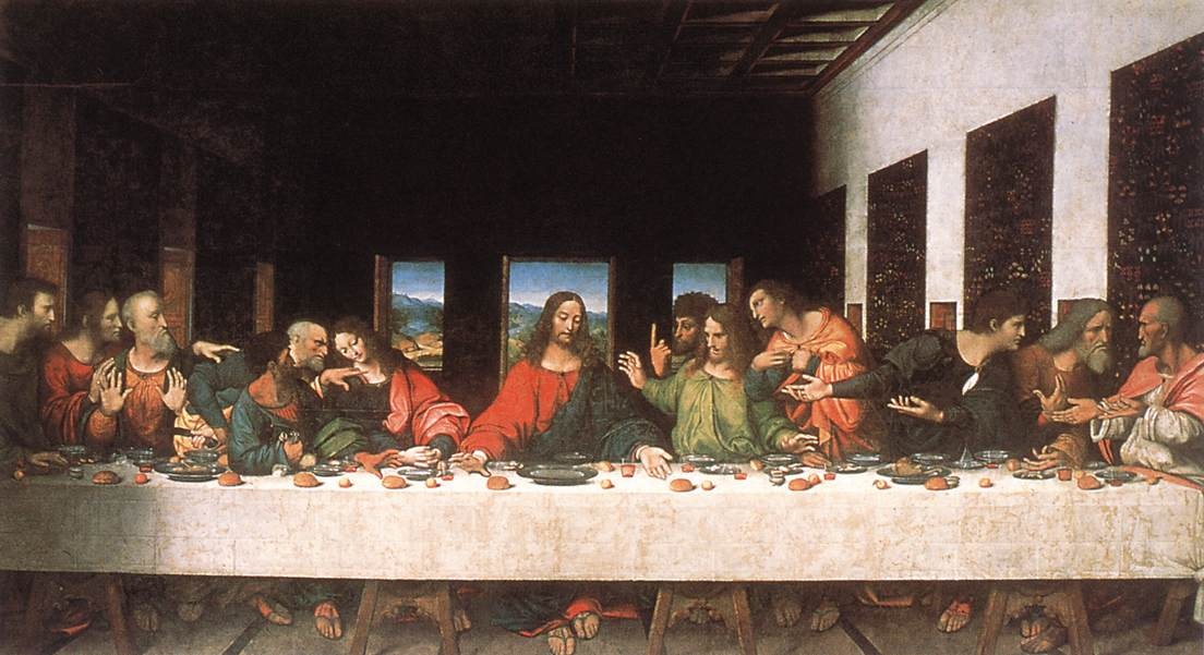 Có 13 người trong bữa ăn tối cuối cùng của Chúa Jesus.