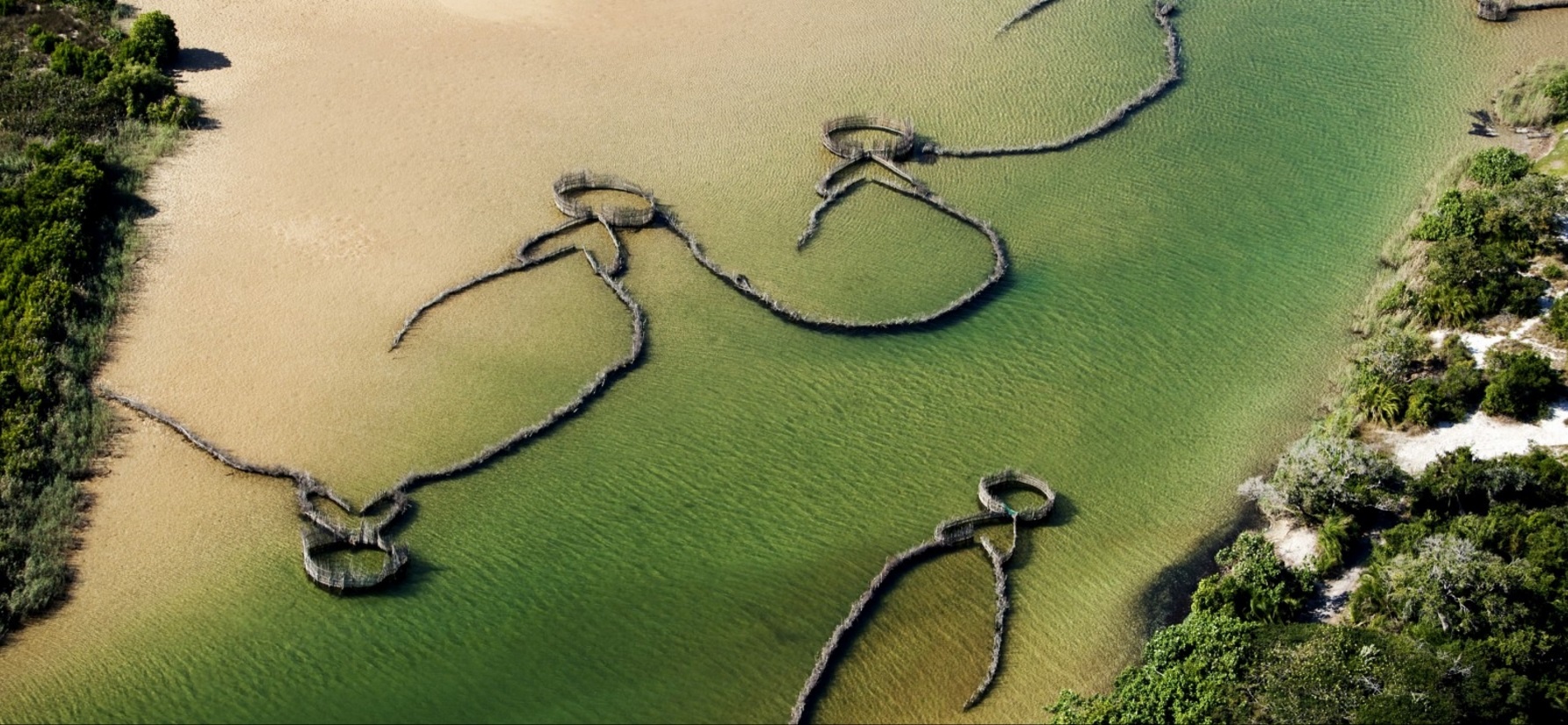 Vịnh Kosi, Nam Phi: Nằm sát biên giới Mozambique, vịnh Kosi chưa đông khách du lịch nên vẫn còn giữ nguyên vẻ đẹp hoang sơ, với những điểm lặn tuyệt vời, các dải cát trắng và sự riêng tư, tĩnh lặng khó nơi nào có được.