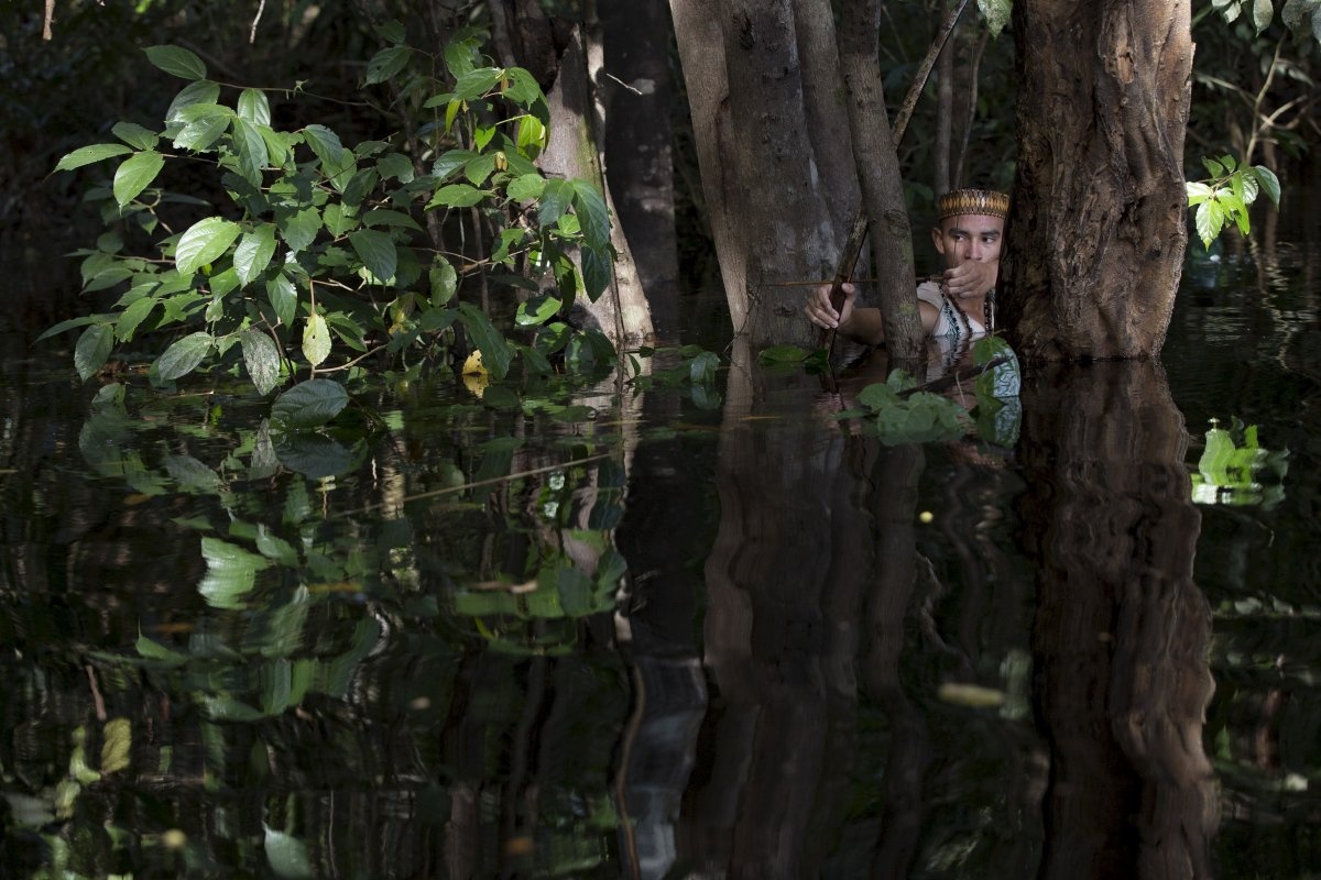 Theo truyền thống, các nhóm săn bắt và hái lượm sống theo kiểu du mục. Họ ở một chỗ trong khoảng 4-5 năm, và chuyển đi sau khi đã khai thác hết tài nguyên thiên nhiên.