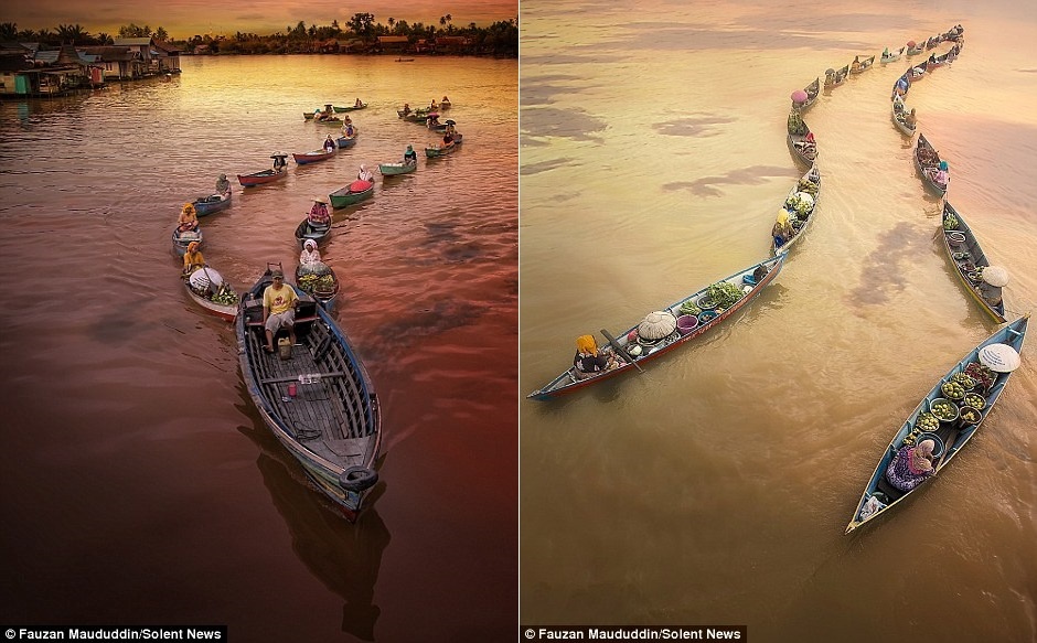 Cho noi o Indonesia anh 2