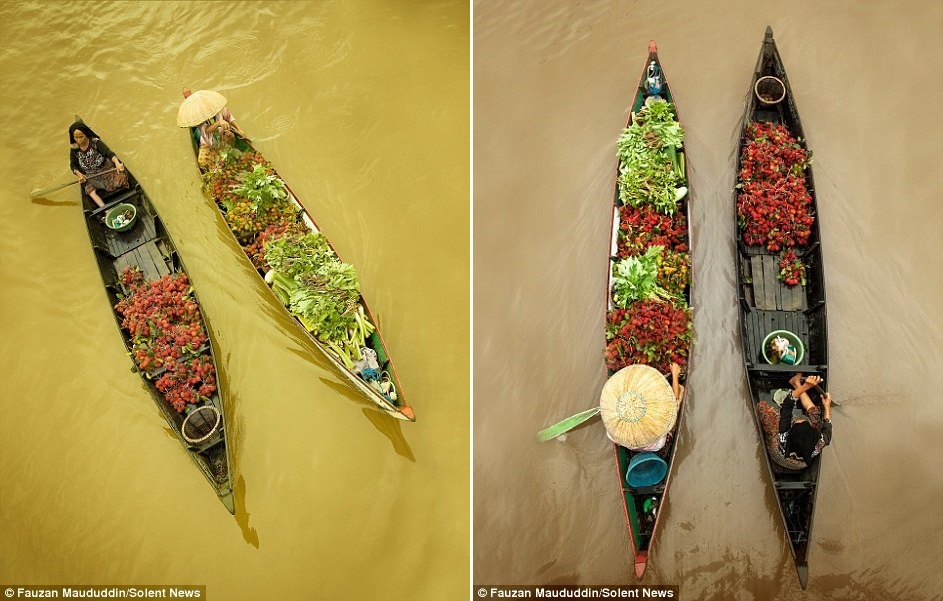 Cho noi o Indonesia anh 4