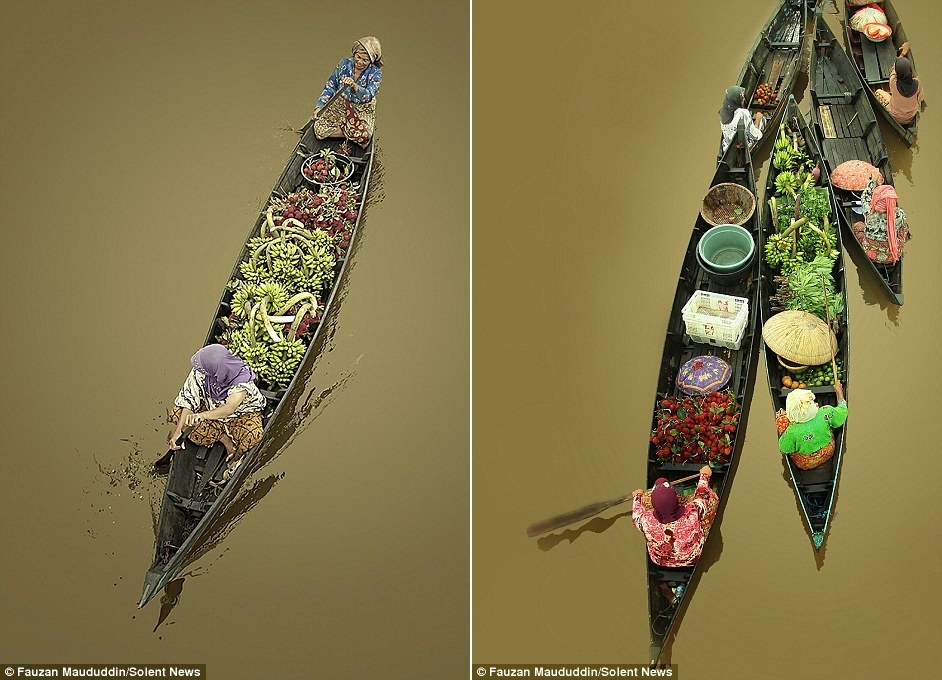 Cho noi o Indonesia anh 5