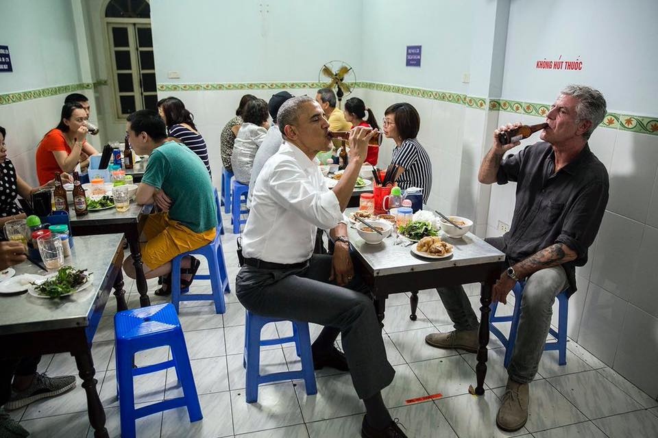 Nhung mon an Viet khien dau bep tiep don Obama me man hinh anh