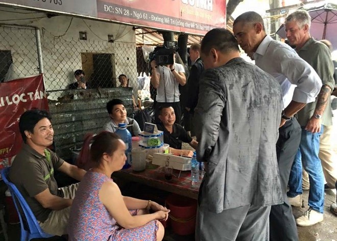 Obama đến Việt Nam ảnh 9 Obama den Viet Nam anh 9