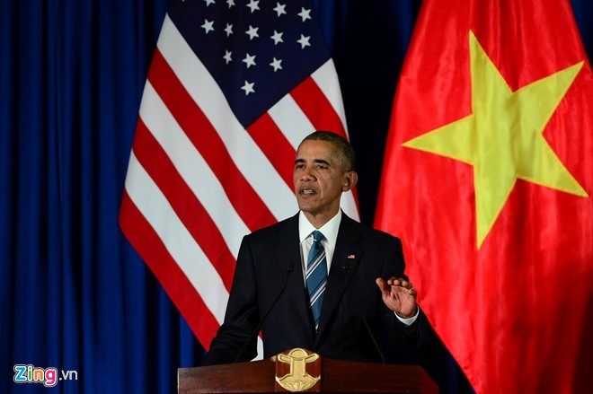 Obama đến Việt Nam ảnh 1 Obama den Viet Nam anh 1