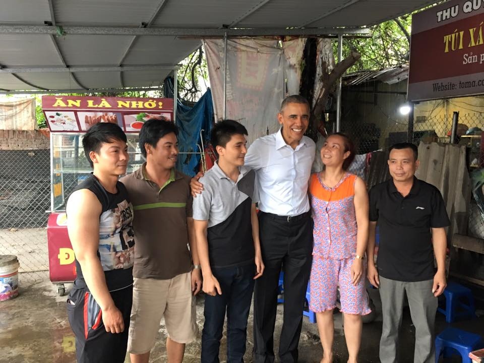 Obama đến Việt Nam ảnh 8 Obama den Viet Nam anh 8