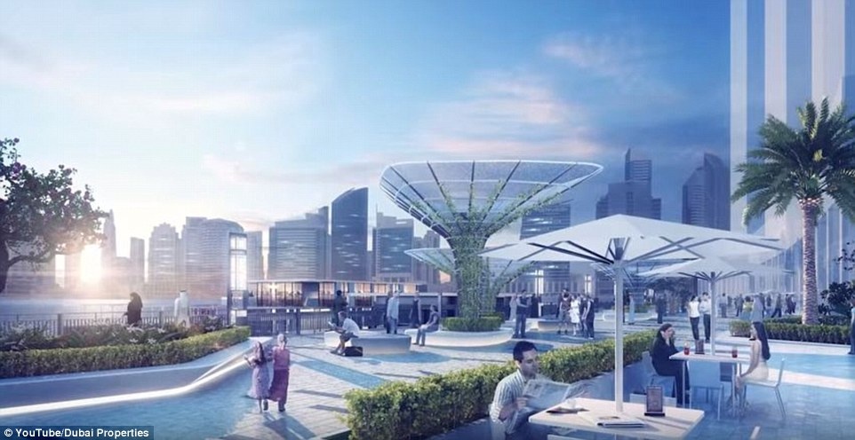 Dubai xây kênh đào ảnh 4 Dubai xay kenh dao anh 4