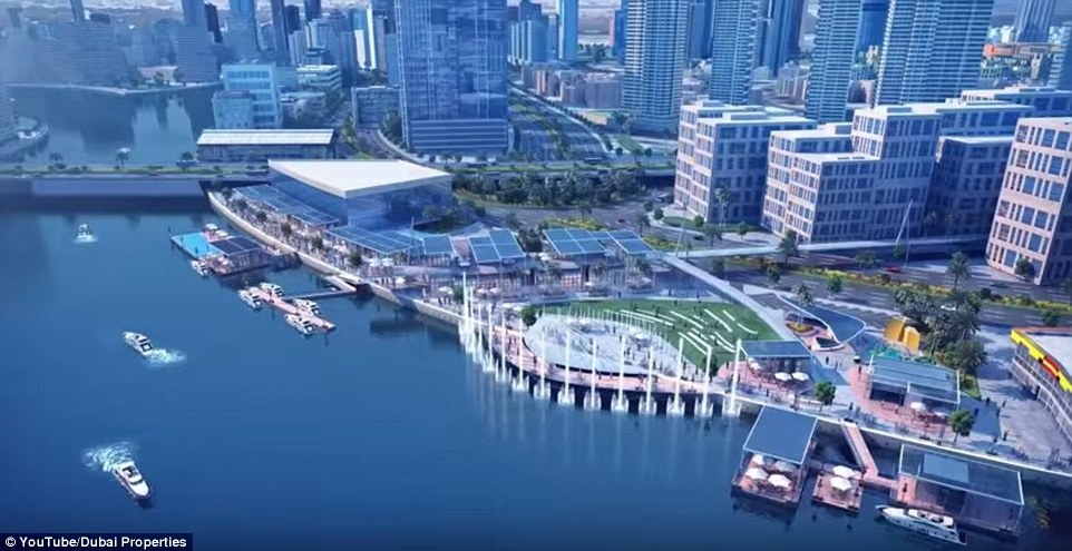 Dubai xây kênh đào ảnh 6 Dubai xay kenh dao anh 6