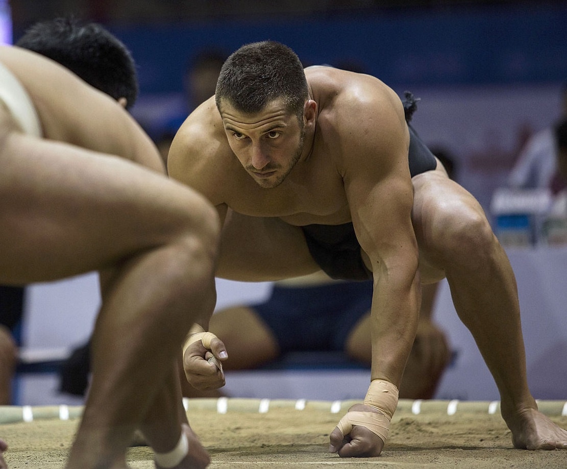 Giai vo dich sumo doc dao o Mong Co hinh anh