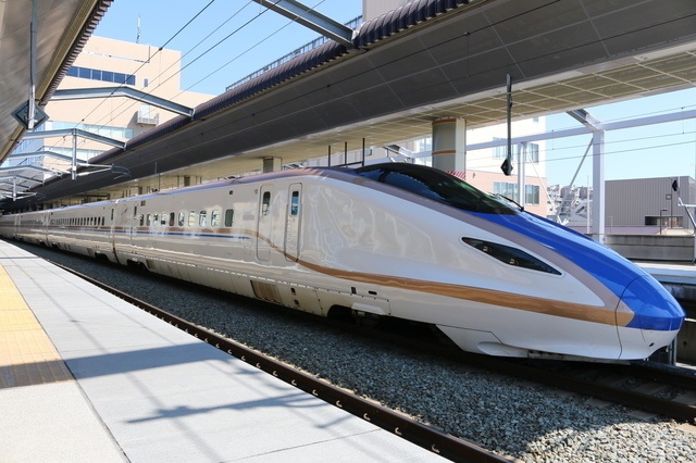 Tàu shinkansen của Nhật ảnh 1 Tau shinkansen cua Nhat anh 1