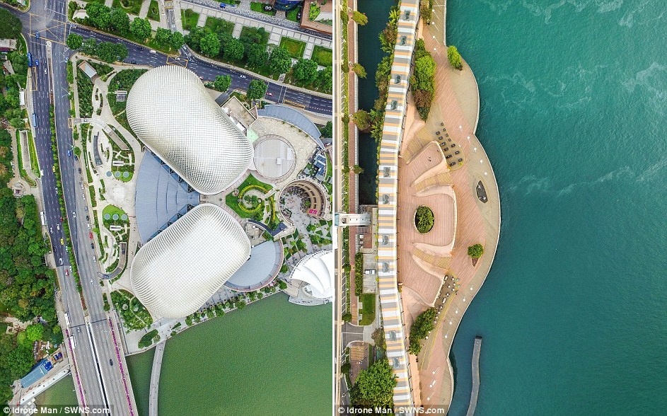 Kien truc Singapore nhin tu tren cao anh 6