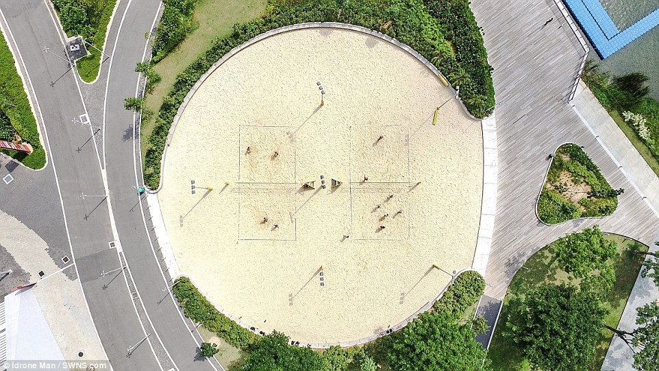 Kien truc Singapore nhin tu tren cao anh 7