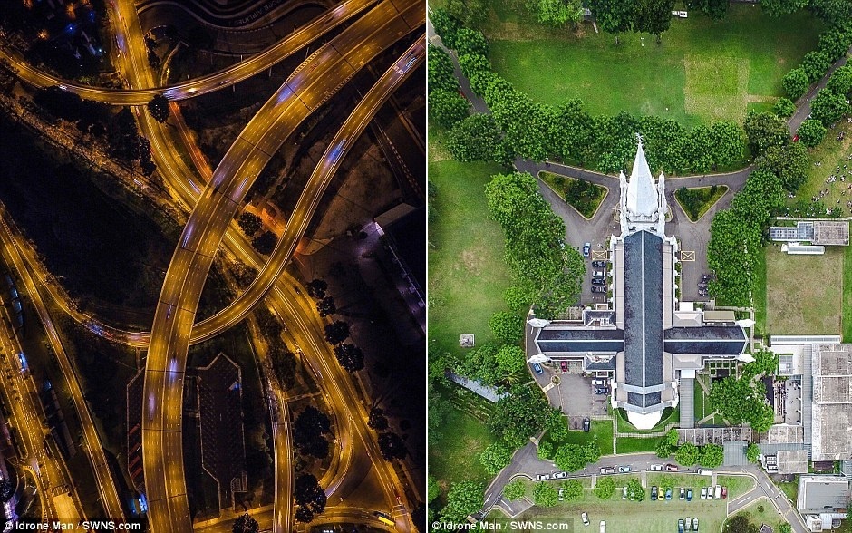 Kien truc Singapore nhin tu tren cao anh 8