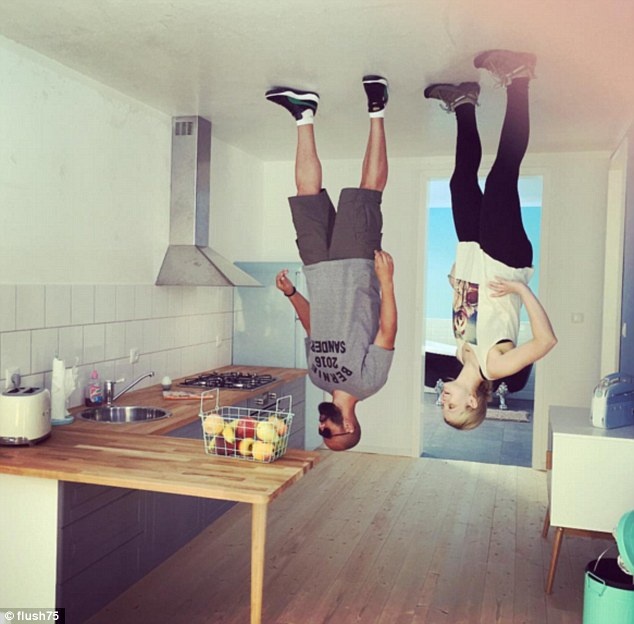 Cà phê lộn ngược ở Đức ảnh 3 Ca phe lon nguoc o Duc anh 3