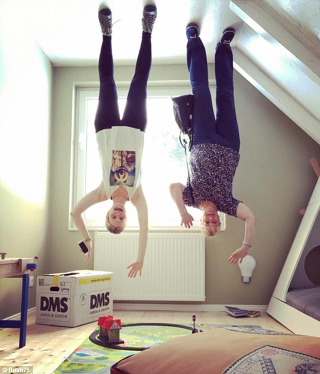 Cà phê lộn ngược ở Đức ảnh 4 Ca phe lon nguoc o Duc anh 4