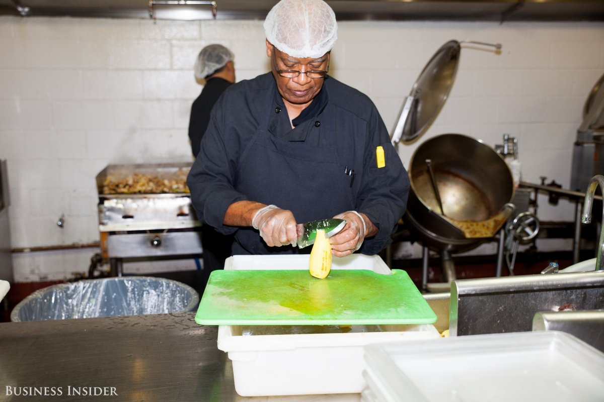 Quy trình sản xuất thức ăn hàng không ảnh 3 Quy trinh san xuat thuc an hang khong anh 3