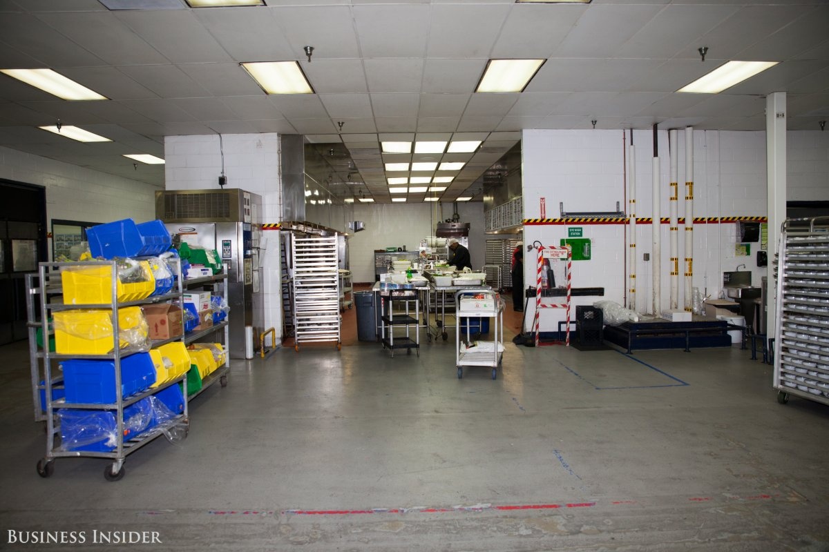 Quy trình sản xuất thức ăn hàng không ảnh 5 Quy trinh san xuat thuc an hang khong anh 5