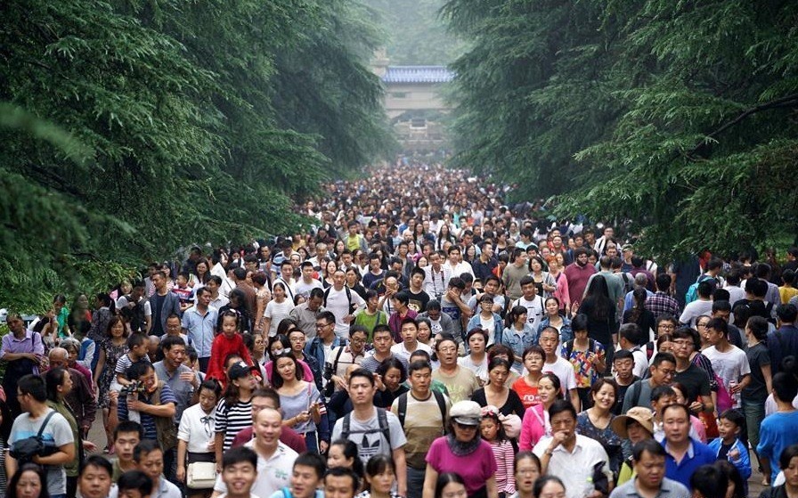 Tắc đường,  chen chúc trong ‘Tuần lễ vàng’ ở Trung Quốc ảnh 12 Tac duong,  chen chuc trong ‘Tuan le vang’ o Trung Quoc anh 12