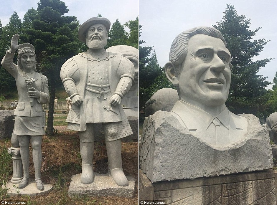 Cong vien co 6.000 tuong o Han Quoc anh 4