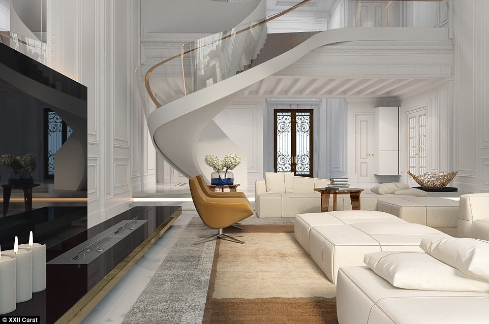 Biệt thự chỉ bồn tắm cũng giá triệu đô ở Dubai ảnh 9 Biet thu chi bon tam cung gia trieu do o Dubai anh 9