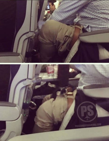 Nhung hanh dong kho do cua khach di may bay anh 10