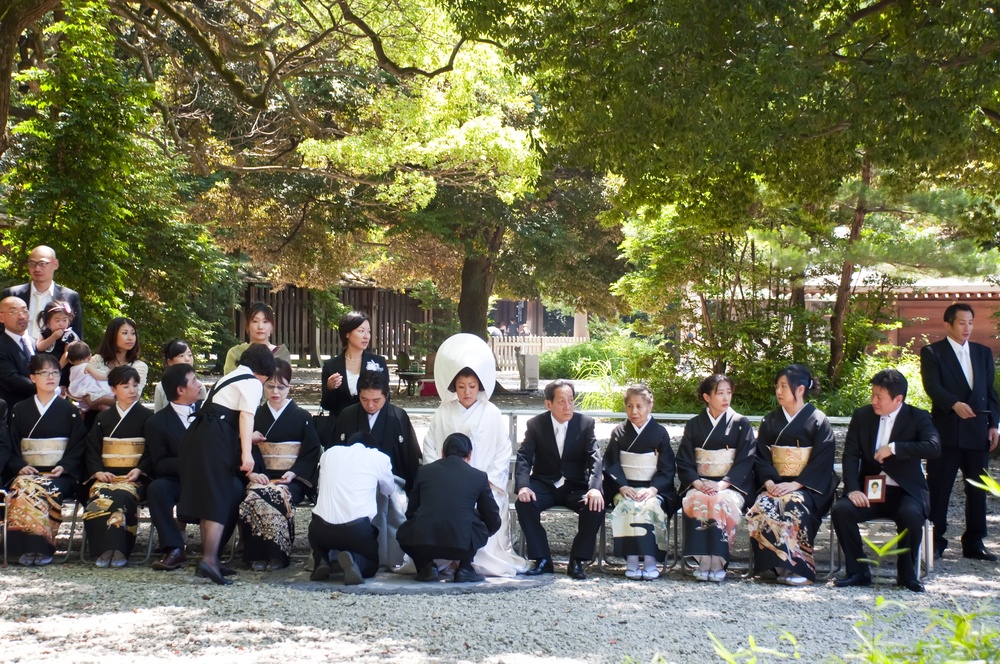 Dam cuoi cau ky theo dao Shinto cua nguoi Nhat anh 2