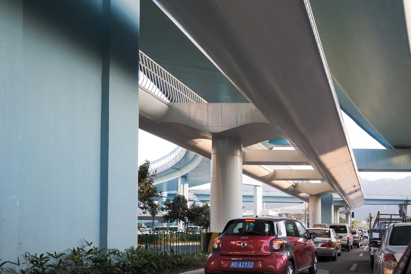 Duong tren cao danh rieng cho xe dap o Trung Quoc anh 2