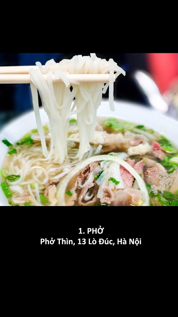 Báo Mỹ gợi ý 40 món phải thử khi đến Việt Nam ảnh 1 Bao My goi y 40 mon phai thu khi den Viet Nam anh 1