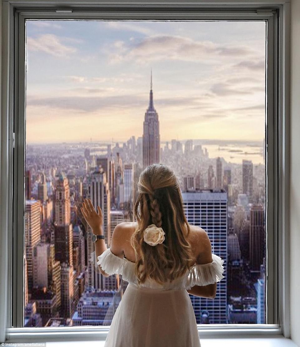 Blogger xinh dep bi vach mat “song ao” o diem den noi tieng anh 1