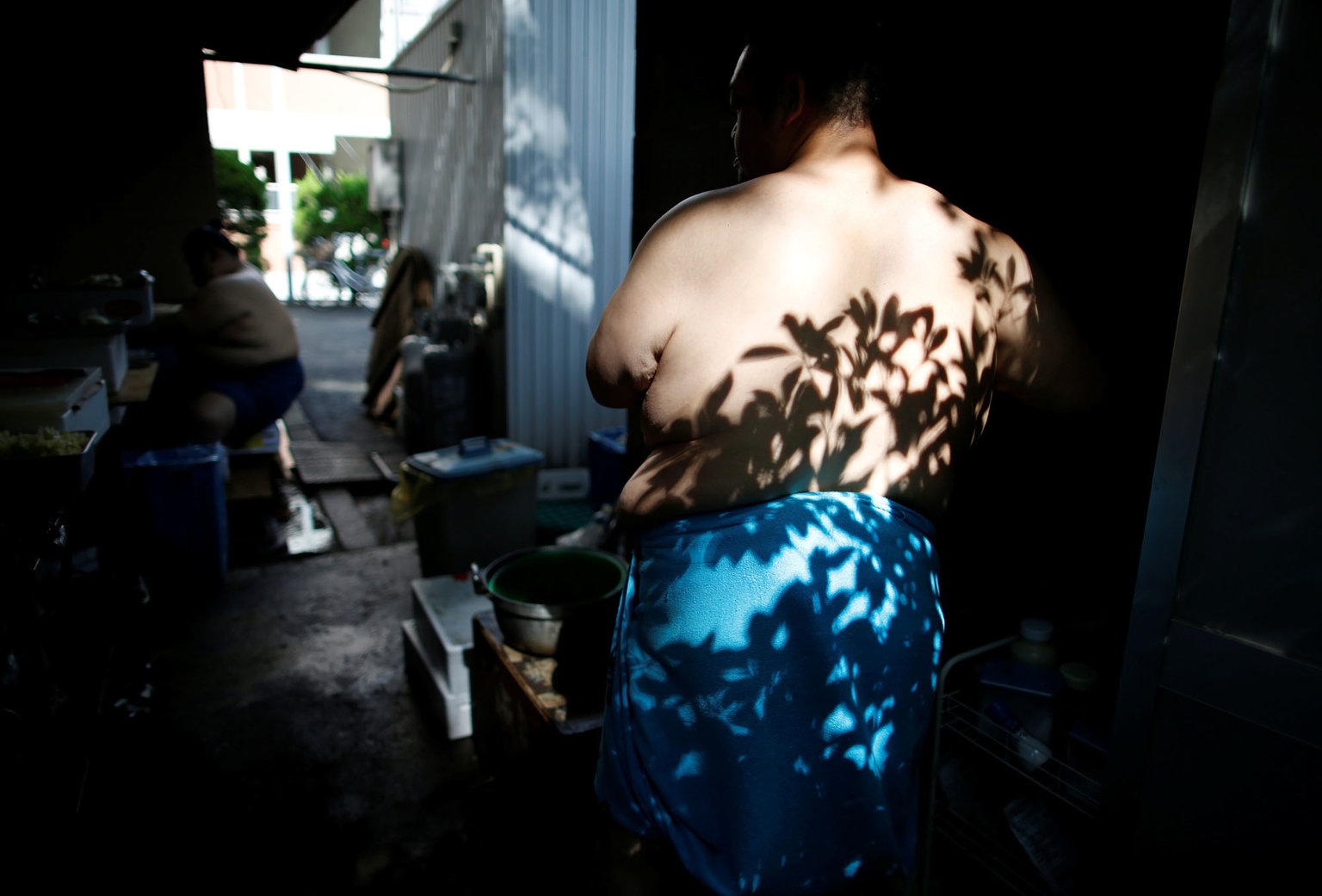 Cuoc song chat vat cua vo si sumo thoi hien dai anh 5