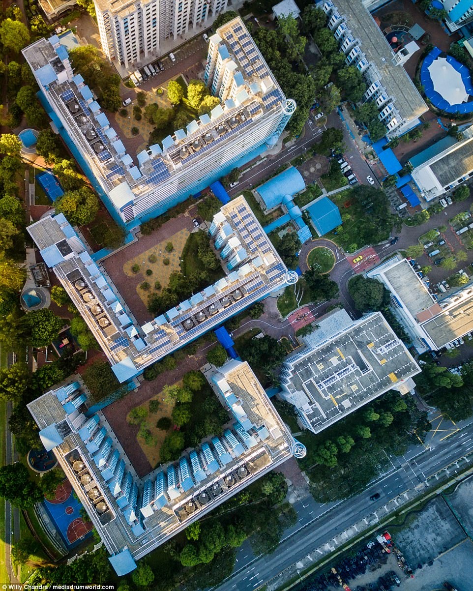 Quy hoach tuyet voi cua Singapore nhin tu tren cao anh 1