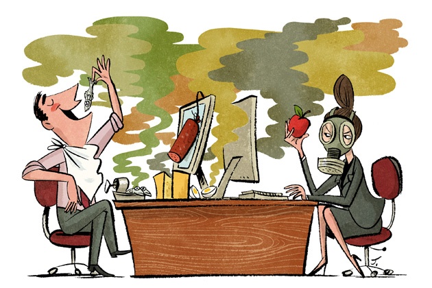 Nhung mon an khong nen duoc mang toi cong so hinh anh