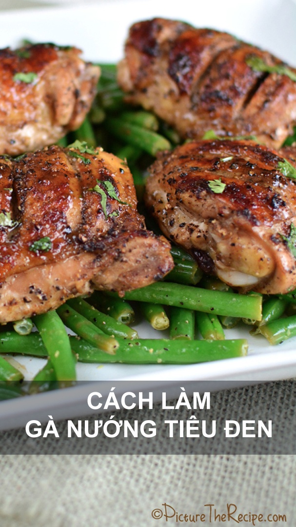 Cach lam ga nuong tieu den cho cuoi tuan hinh anh