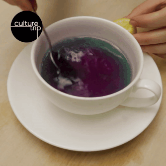 Mon tra doi mau nhu ao thuat hoan toan tu tu nhien hinh anh