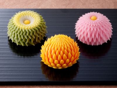 Nghe thuat lam banh Wagashi cau ky cua nguoi Nhat hinh anh