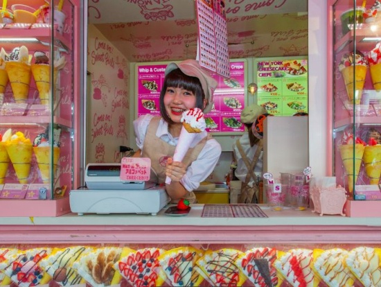 Do an vat ky la o pho thoi trang Harajuku hinh anh