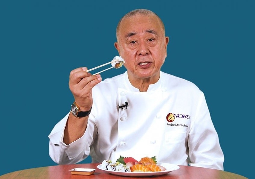Cach an sushi chuan theo dau bep huyen thoai Nobu Matsuhisa hinh anh