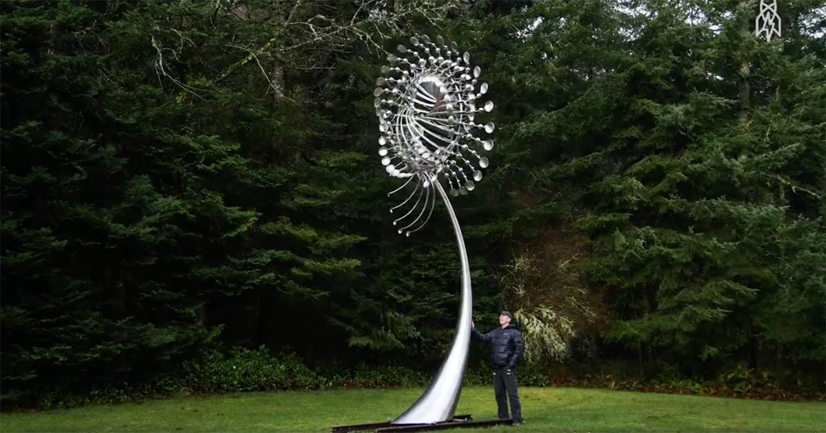 Tuong dieu khac doc dao bang suc gio hinh anh