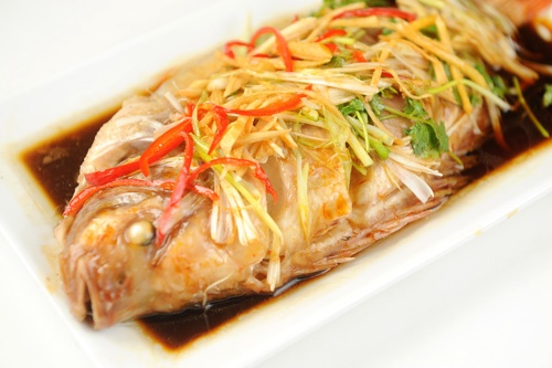 Ca dieu hong nuong xi dau thom lung chi ton 30 phut hinh anh