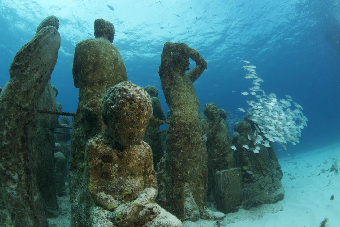 Khung canh ma mi o bao tang duoi bien hinh anh