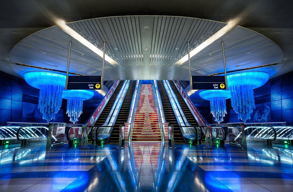 Tau do thi khong nguoi lai cua Dubai anh 2