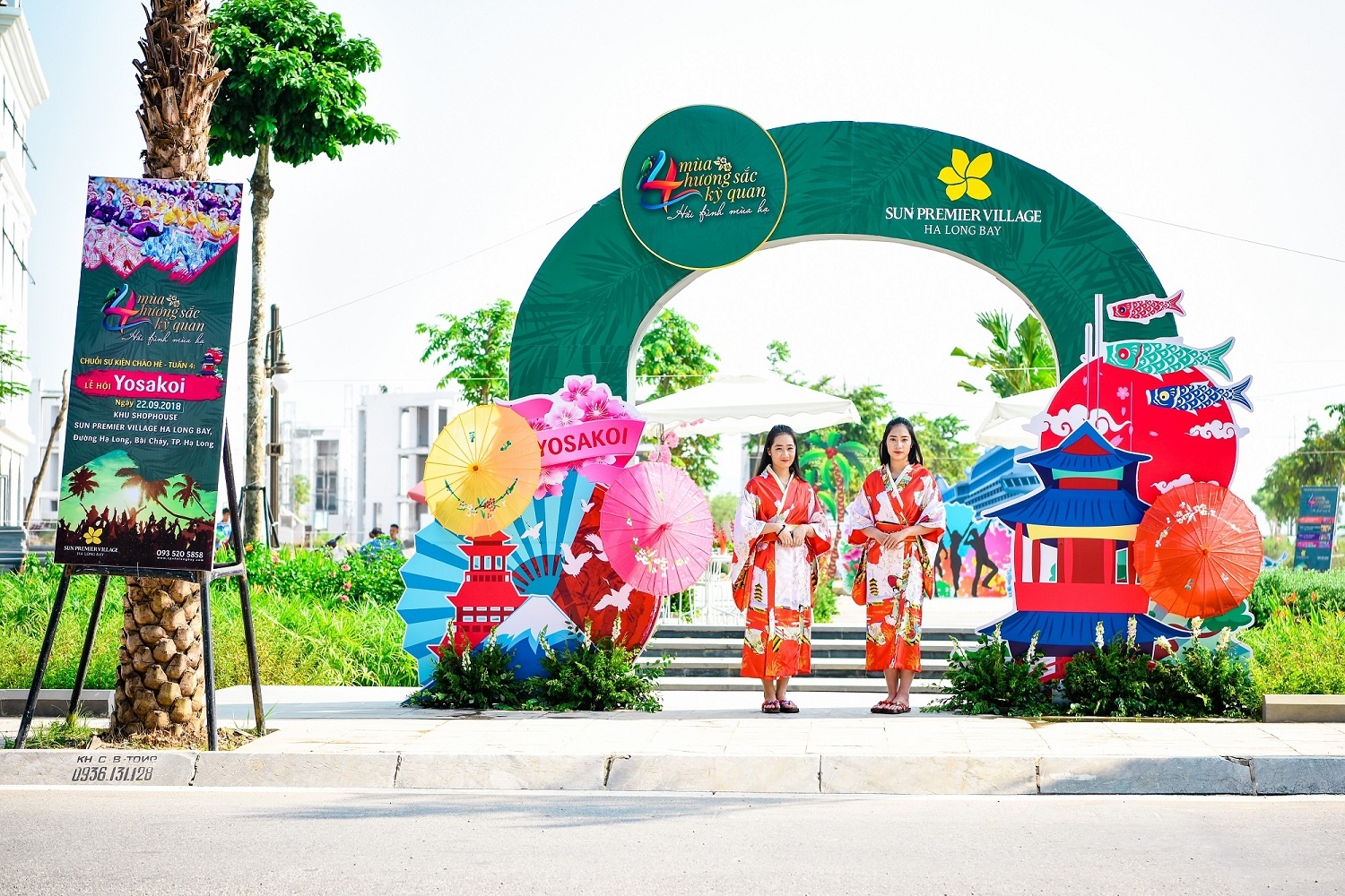 Boutique shophouse Ha Long soi dong voi le hoi Nhat Ban hinh anh