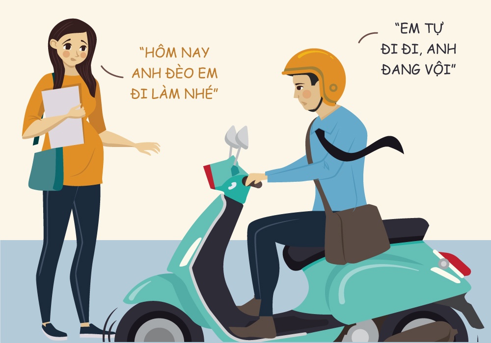 Khi mang thai,  vo kho chieu hay chong khong thau hieu? anh 1